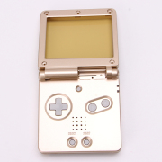 Complete Clear Housing Shell Cover Case Replacement for GBA SP - Gold 03