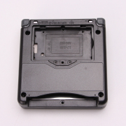 Complete Clear Housing Shell Cover Case Replacement for GBA SP - Black 02