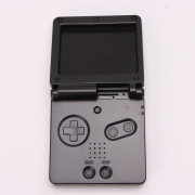Complete Clear Housing Shell Cover Case Replacement for GBA SP - Black 04