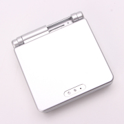 Complete Clear Housing Shell Cover Case Replacement for GBA SP - Silver