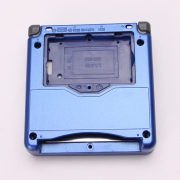 Complete Clear Housing Shell Cover Case Replacement for GBA SP - Deep Blue 02