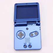 Complete Clear Housing Shell Cover Case Replacement for GBA SP - Deep Blue 03