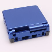Complete Clear Housing Shell Cover Case Replacement for GBA SP - Deep Blue 05