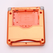Complete Clear Housing Shell Cover Case Replacement for GBA SP - Orange 02
