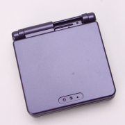 Complete Clear Housing Shell Cover Case Replacement for GBA SP - Purple