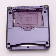 Complete Clear Housing Shell Cover Case Replacement for GBA SP - Purple 02