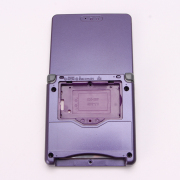 Complete Clear Housing Shell Cover Case Replacement for GBA SP - Purple 05