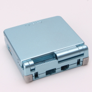 Complete Clear Housing Shell Cover Case Replacement for GBA SP - Deep Blue 03