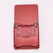 Complete Clear Housing Shell Cover Case Replacement for GBA SP - Deep Red 05