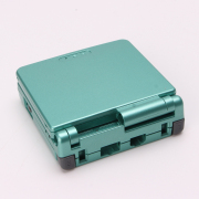 Complete Clear Housing Shell Cover Case Replacement for GBA SP - Cyan 03