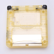 Complete Clear Housing Shell Cover Case Replacement for GBA SP - Clear Yellow 02