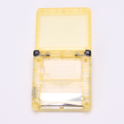 Complete Clear Housing Shell Cover Case Replacement for GBA SP - Clear Yellow 05