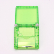 Complete Clear Housing Shell Cover Case Replacement for GBA SP - Clear Green 05