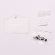 Complete Clear Housing Shell Cover Case Replacement for GBA SP - Clear White 06