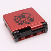 Complete Clear Housing Shell Cover Case Replacement for GBA SP - Colorfur 03