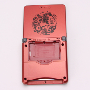 Complete Clear Housing Shell Cover Case Replacement for GBA SP - Colorfur 05