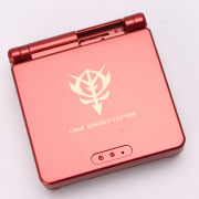 Complete Clear Housing Shell Cover Case Replacement for GBA SP - Char Zznable Custom
