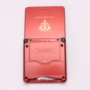 Complete Clear Housing Shell Cover Case Replacement for GBA SP - Char Zznable Custom 04