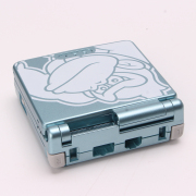 Complete Clear Housing Shell Cover Case Replacement for GBA SP - King Kong Blue 05