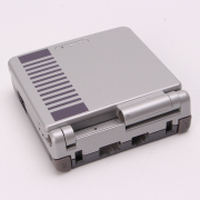 Complete Clear Housing Shell Cover Case Replacement for GBA SP - NES Limited 05