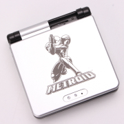 Complete Clear Housing Shell Cover Case Replacement for GBA SP - Mitrod