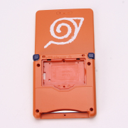 Complete Clear Housing Shell Cover Case Replacement for GBA SP - Orange The Eye of Zelda 05