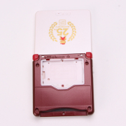 Complete Clear Housing Shell Cover Case Replacement for GBA SP - Mario 25th Anniversary 05