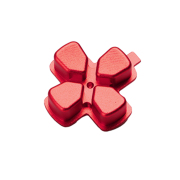 Metal D-PAD Button Cross Key Replacement for PS5 Controller - Red