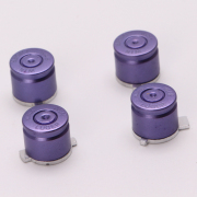 Aluminum ABXY Buttons Bullet Metal Buttons For PS5 Gamepad - Purple 03