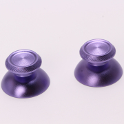 2 PCS Metal Mod Joystick Analogue 3D Thumbsticks for PS5 Wireless Chontroller - Purple 03