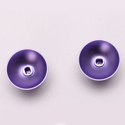 2 PCS Metal Mod Joystick Analogue 3D Thumbsticks for PS5 Wireless Chontroller - Purple 04
