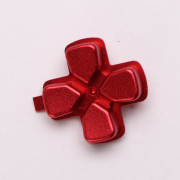 Metal D-PAD Button Cross Key Replacement for PS5 Controller - Red 02