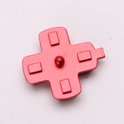 Metal D-PAD Button Cross Key Replacement for PS5 Controller - Red 04