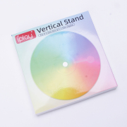 Standing upright RGB transparent Vertical Stand Stable LED Game Console Base HBP-575 for PS5 Slim Disc/Digital