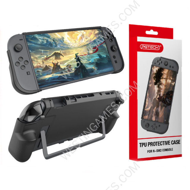 Comfortable TPU Grip Case and  Shock-Absorption Cover for NS Switch 2