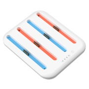 4 in 1 Charge Station Charger Stand Base with LED Indicator JYS-NS2303 for Switch 2 Joycon Controller White