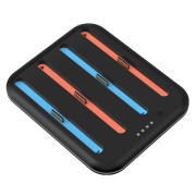 4 in 1 Charge Station Charger Stand Base with LED Indicator JYS-NS2303 for Switch 2 Joycon Controller Black