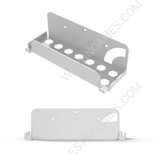 2in1 Wall Bracket Host Rack Dock Station Cooling Shelf Hanger Game Accessories for Swtich OLED Console Joycon