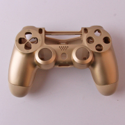 Replacement Top and Bottom Housing Shell Case for ps4 Controller JDM-050 - Gold