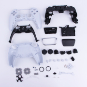Replacement Complete Housing Shell Case for PS5 Dualsence 5 Controller BDM-010 - White OEM A