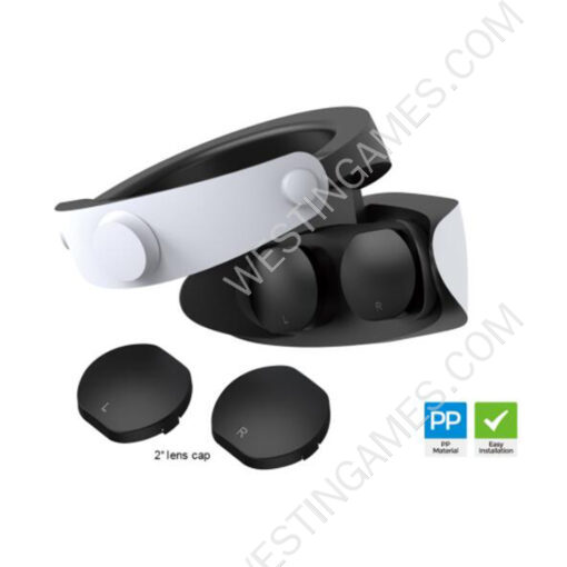 2PCS ABS Eyewear Lens Cap Dust-proof Protection Lens Cover For PS VR2 - Image 2