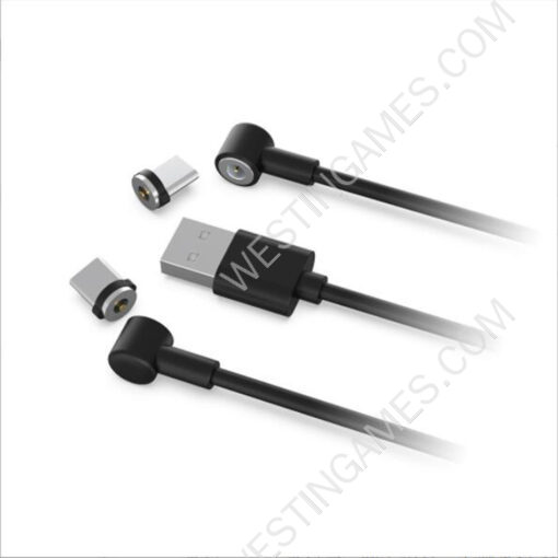 2in1 Magnetic Adapter Charger Type-c USB Charging Sync Cable For PS5 VR Remote and Switch - Image 2