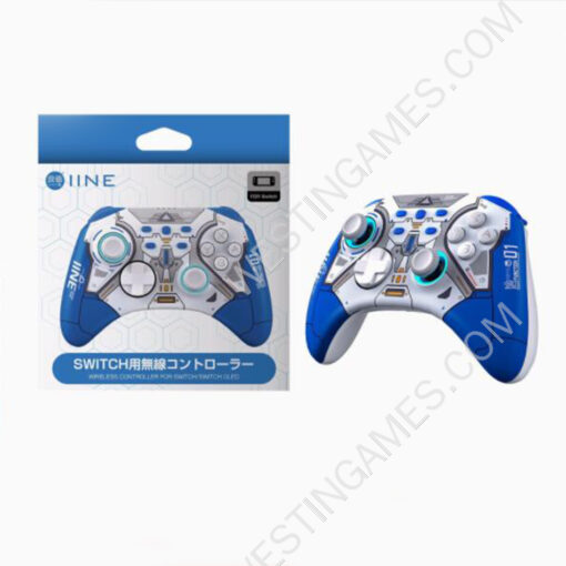 iine Wireless Bluetooth Controller with Rear Button and Turbo For Switch PC Mecha Orange