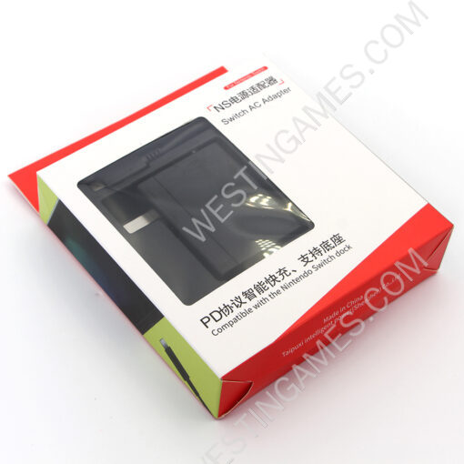 110-220V Power AC Adapter Type-C PD Quick Charger Cord for Switch Console US Plug - OEM A+