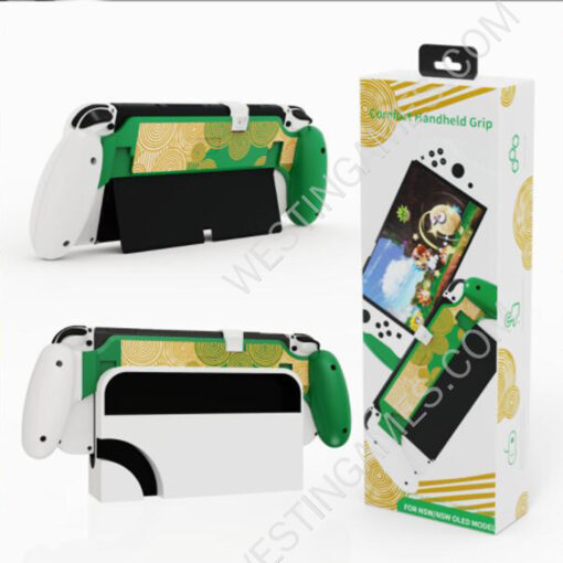 2 in 1 Comfort Handle Grip with Stand for Switch Switch lite and OLED - Tears of the Kingdom
