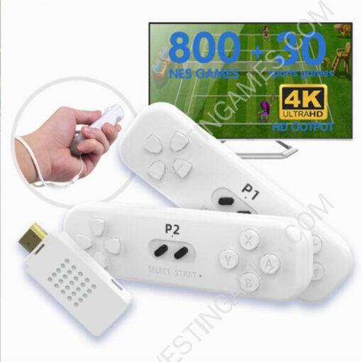 Y2 Fit 4K Game Stick Retro Somatosensory Console Built in 1000+ NES Games Wireless TV Video Game Console
