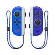 Blue Wireless Bluetooth L/R Joycon Game Controller with Hand Wrist for NS Switch - Zelda