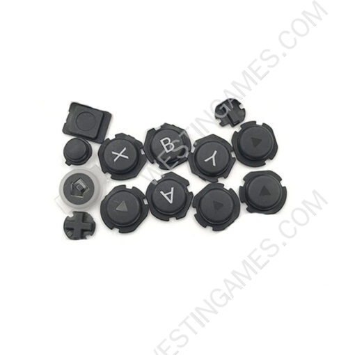 Tansparent Complete Key Button Accessoires for Black