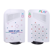 Replacement Fashion Housing Case Faceplate Cover with Vented Design for PS5 HUD System - PS Logo Anniversary