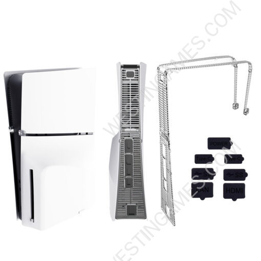 Cooling Vents Dirty Prevent mesh and Dust-Proof Mesh Plug Kit for Playstation 5 PS5 Slim Console